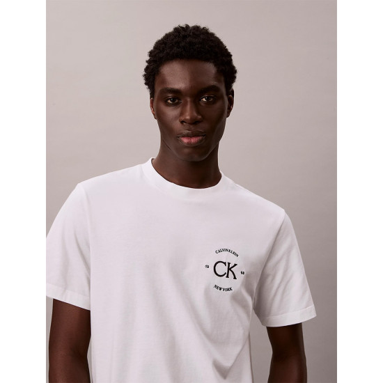 Calvin Klein Ανδρική κοντομάνικη μπλούζα Embroidered Logo T-shirt